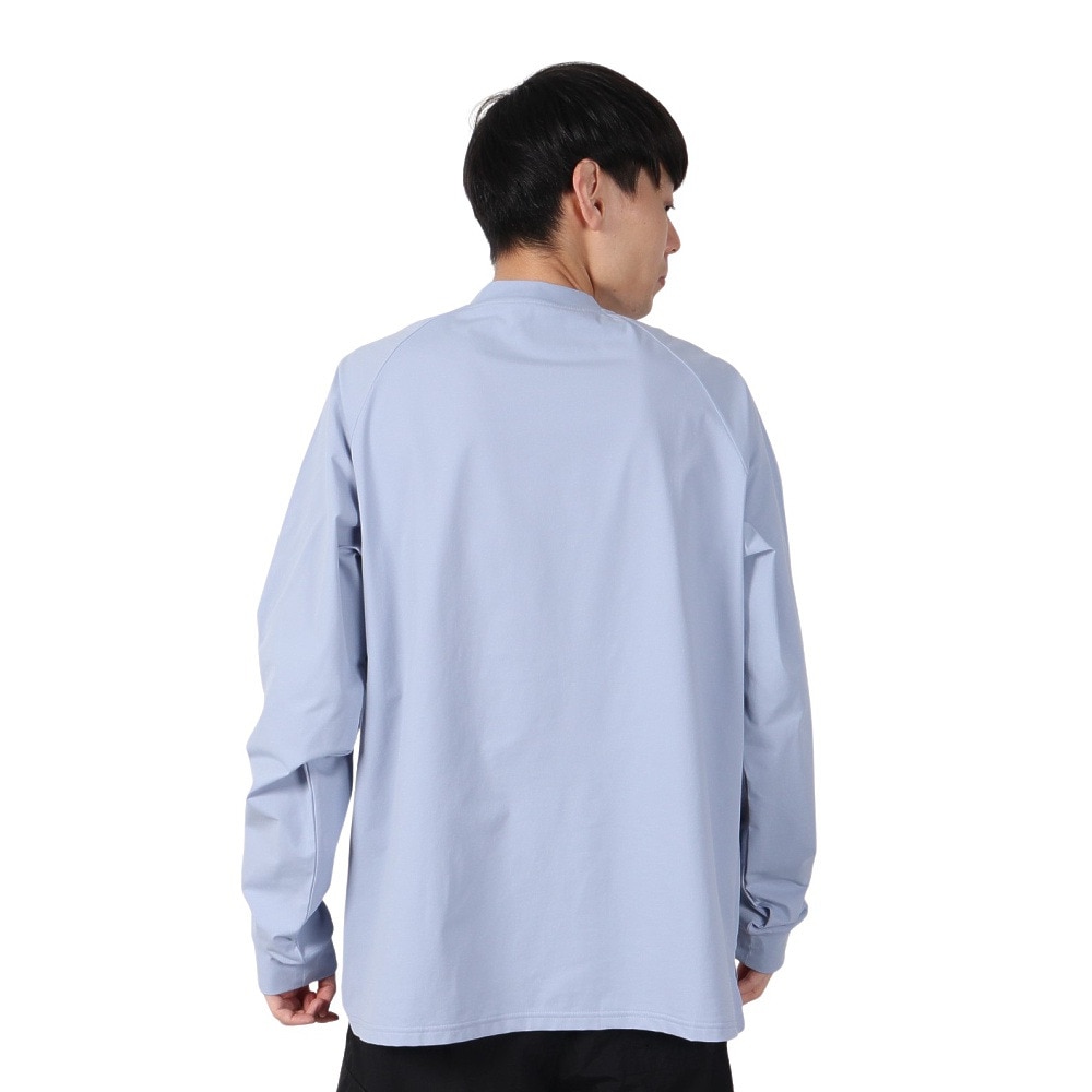 アクア（AQA）（メンズ）遮熱長袖ラッシュ Tシャツ LLサイズ KW-4683 BU LL