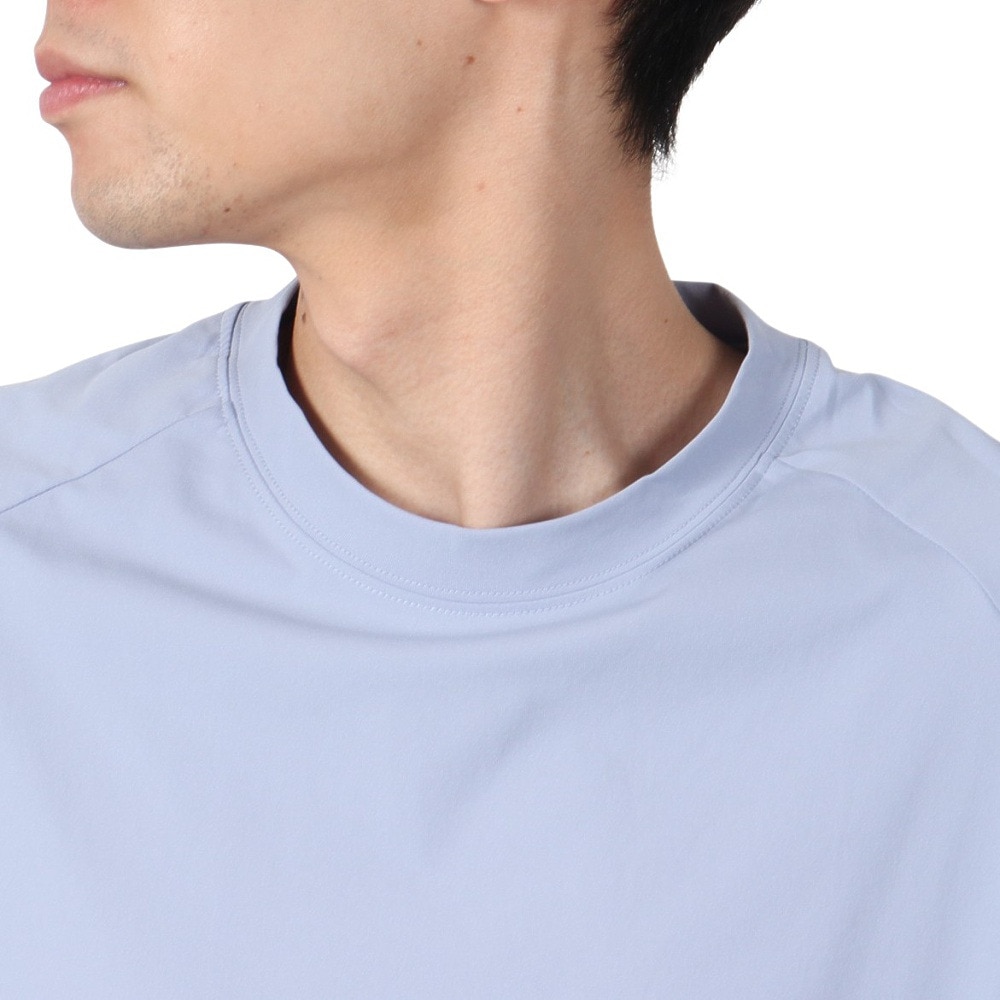 アクア（AQA）（メンズ）遮熱長袖ラッシュ Tシャツ Mサイズ KW-4683 BU M