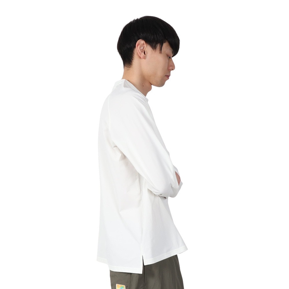 アクア（AQA）（メンズ）遮熱長袖ラッシュ Tシャツ Lサイズ KW-4683 OF L