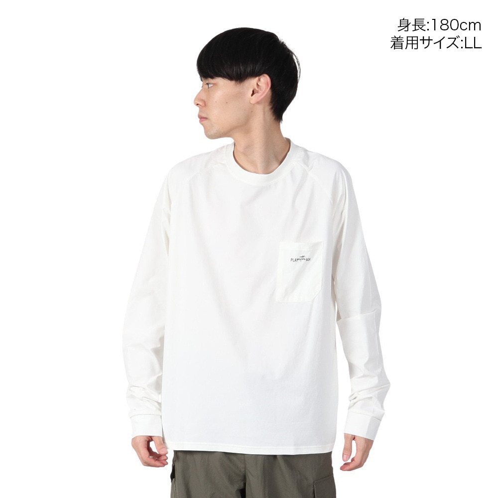 アクア（AQA）（メンズ）遮熱長袖ラッシュ Tシャツ LLサイズ KW-4683 OF LL