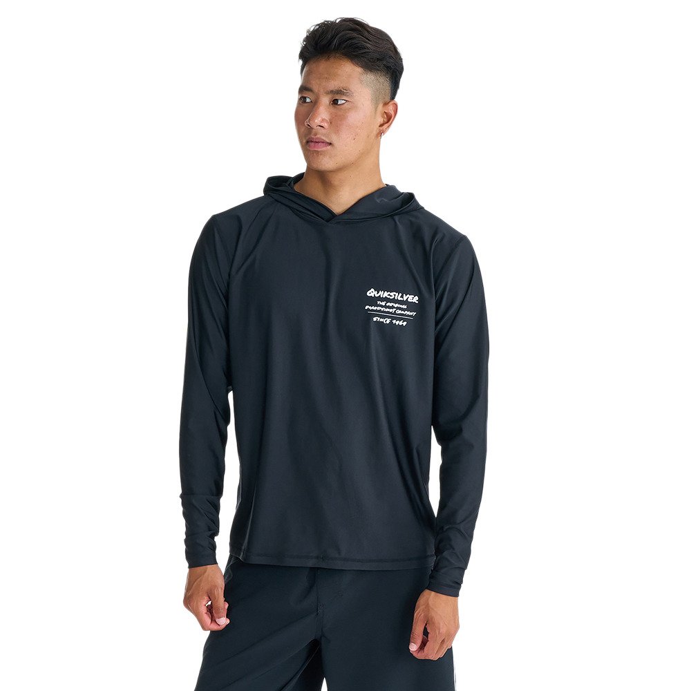 QuiksilverHAND DRAWN HOODIE �������b�V���K�[�h ���� 26SPQLY261004BLK�k90