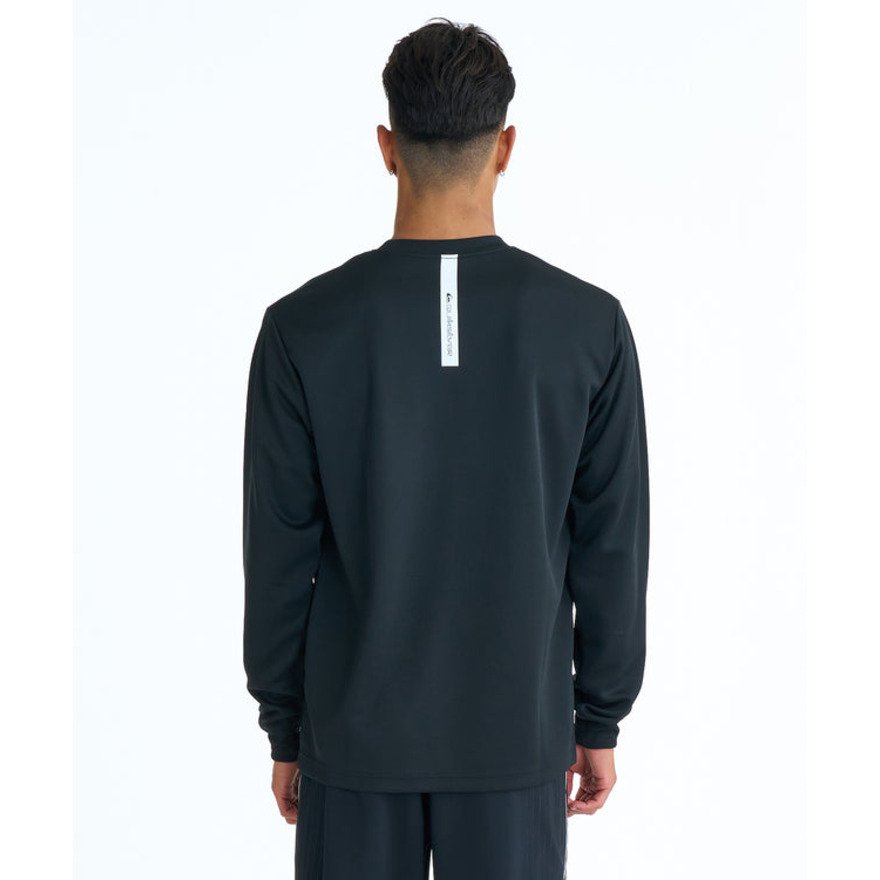 クイックシルバー（Quiksilver）（メンズ、レディース）ラッシュガード COMP ロゴ長袖サーフTシャツ 26SPQLY261013BLK