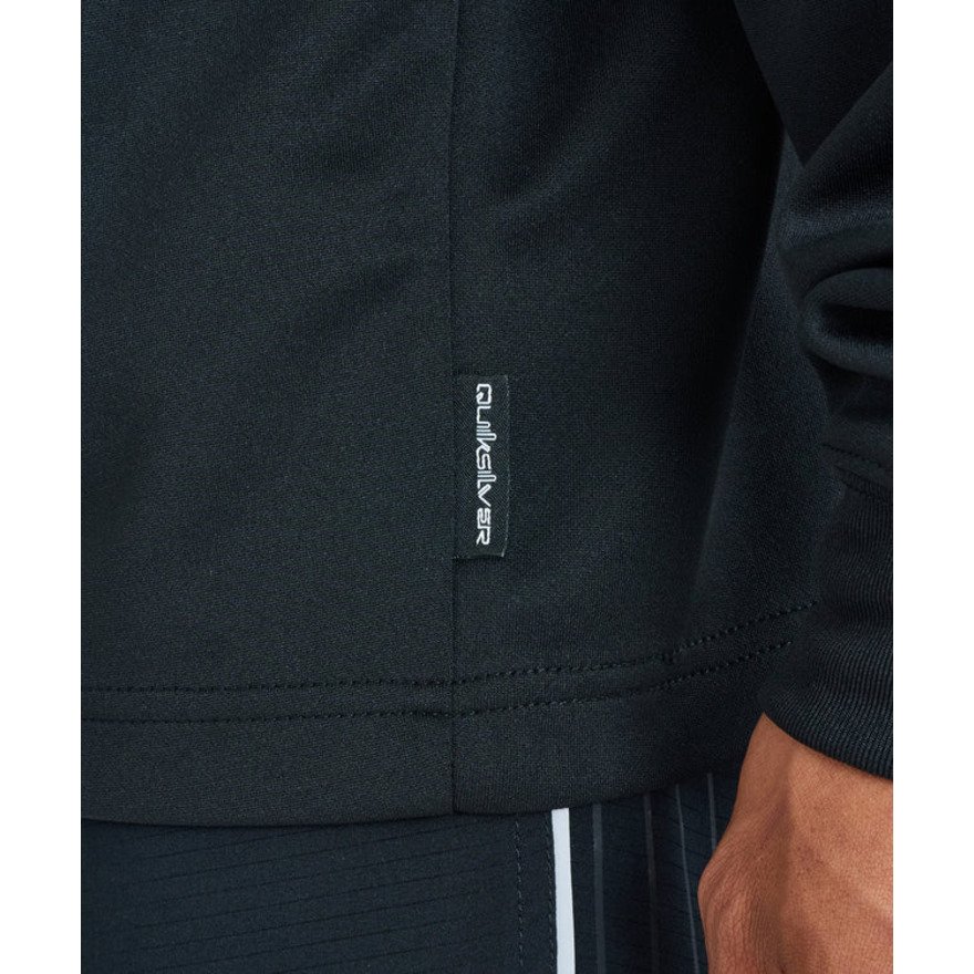 クイックシルバー（Quiksilver）（メンズ、レディース）ラッシュガード COMP ロゴ長袖サーフTシャツ 26SPQLY261013BLK