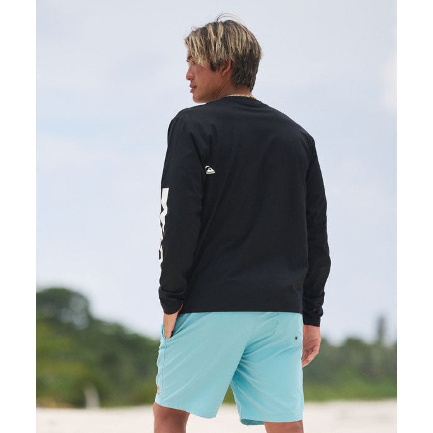 クイックシルバー（Quiksilver）（メンズ）ラッシュガード HOLMES 長袖サーフTシャツ 26SPQLY261014BLK1