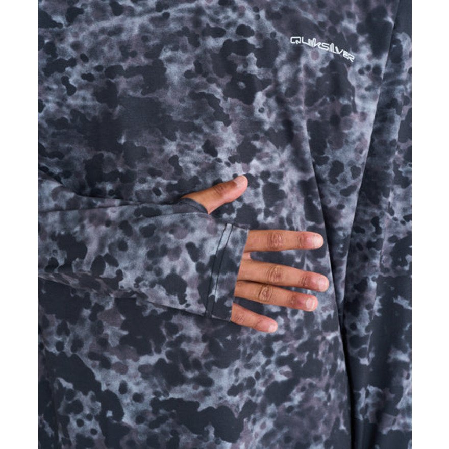 クイックシルバー（Quiksilver）（メンズ）ラッシュガード HOLMES 長袖サーフTシャツ 26SPQLY261014BLK2