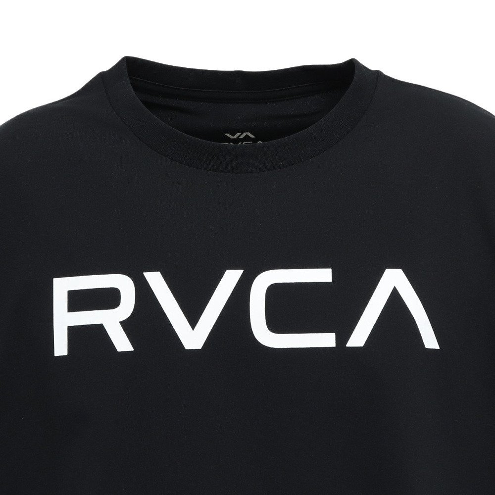 ルーカ（RVCA）（メンズ）ラッシュガード STARIGHT WAY LT サーフ 長袖Tシャツ BG041855 BLK
