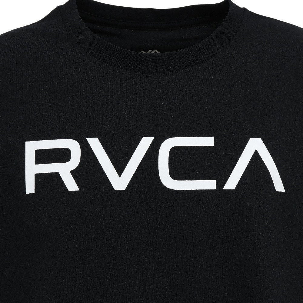 ルーカ（RVCA）（メンズ）ラッシュガード STARIGHT WAY LT サーフ 長袖Tシャツ BG041855 BLK