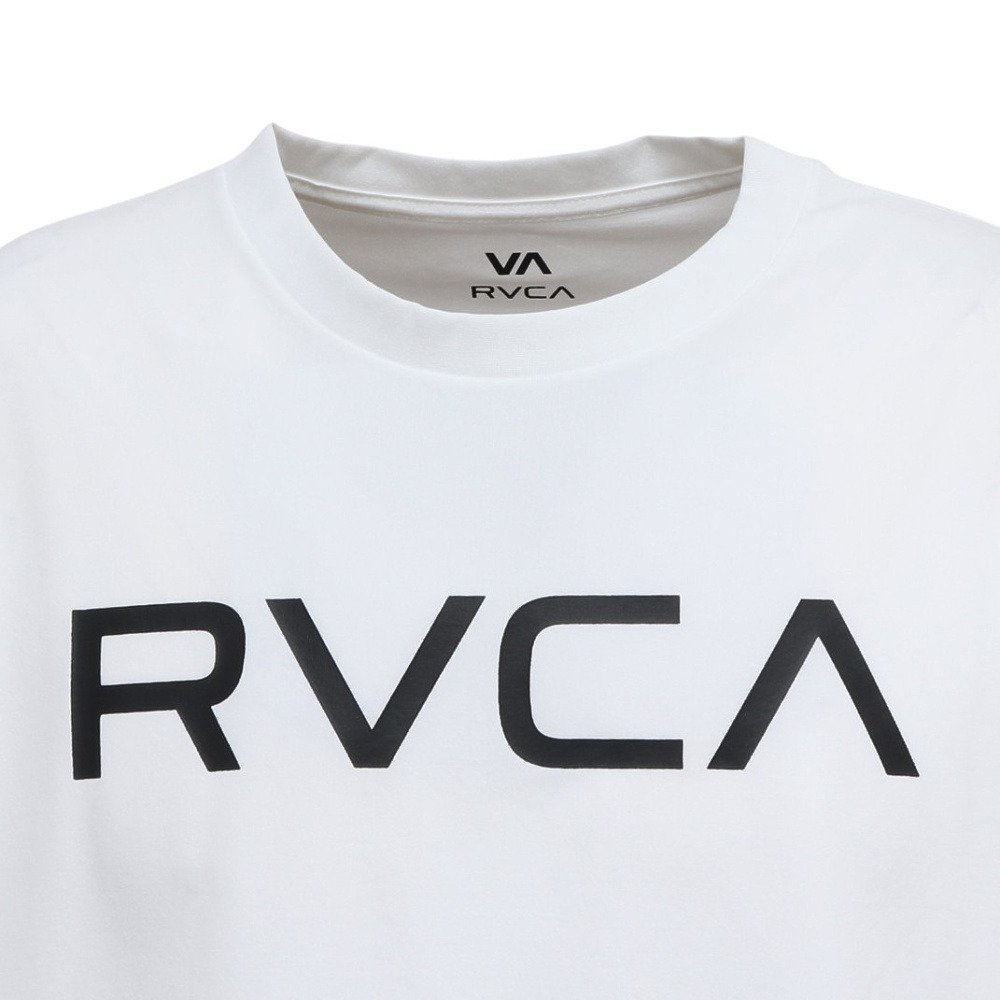 ルーカ（RVCA）（メンズ）ラッシュガード STARIGHT WAY LT サーフ 長袖Tシャツ BG041855 WHT