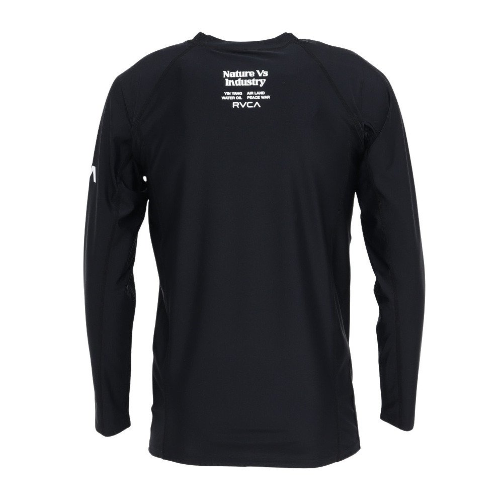 ルーカ（RVCA）（メンズ）水陸両用 VA RVCA SPORT 長袖 ラッシュガード BG041865 BLK