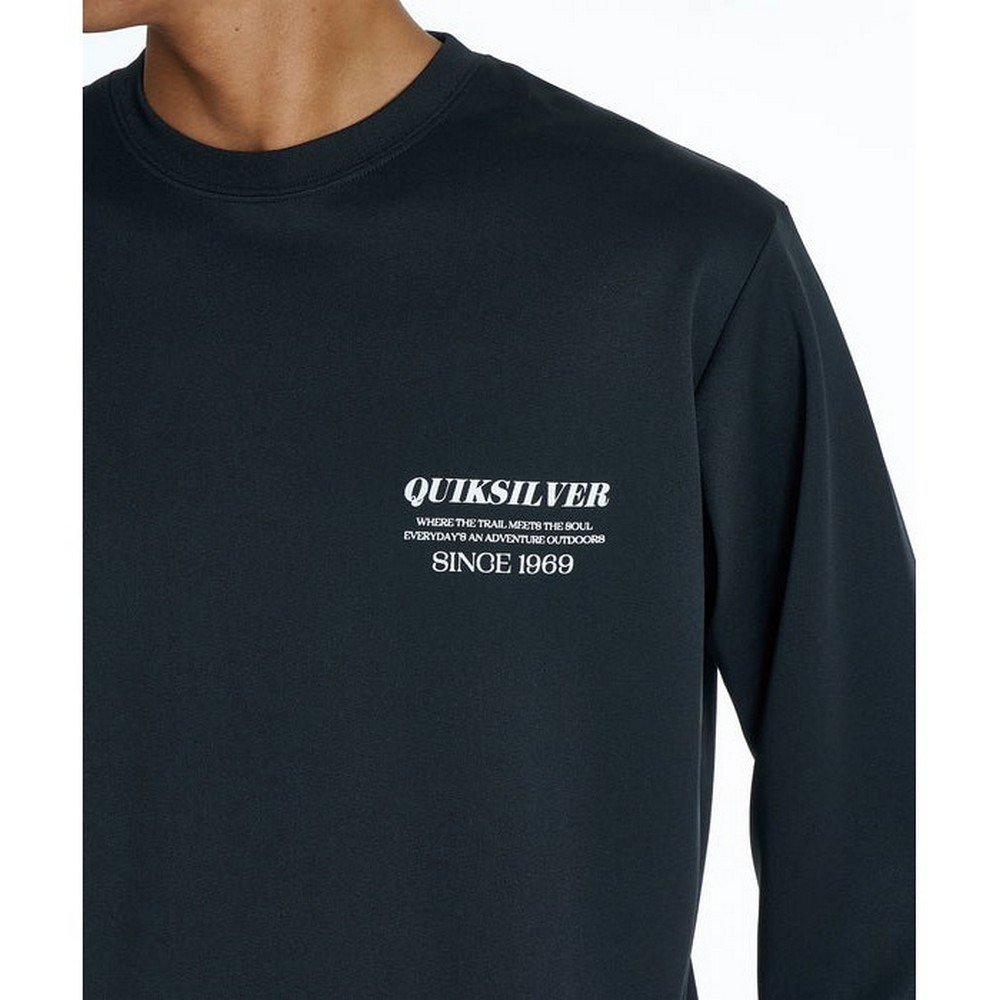 クイックシルバー（Quiksilver）（メンズ）ラッシュガード RED SHOOTING 長袖Tシャツ 26SU QLY262002 BLK