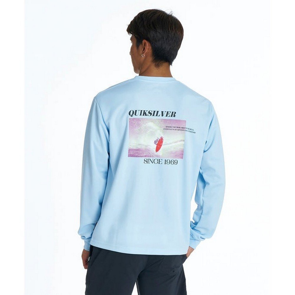 クイックシルバー（Quiksilver）（メンズ）ラッシュガード RED SHOOTING 長袖Tシャツ 26SU QLY262002 BLU