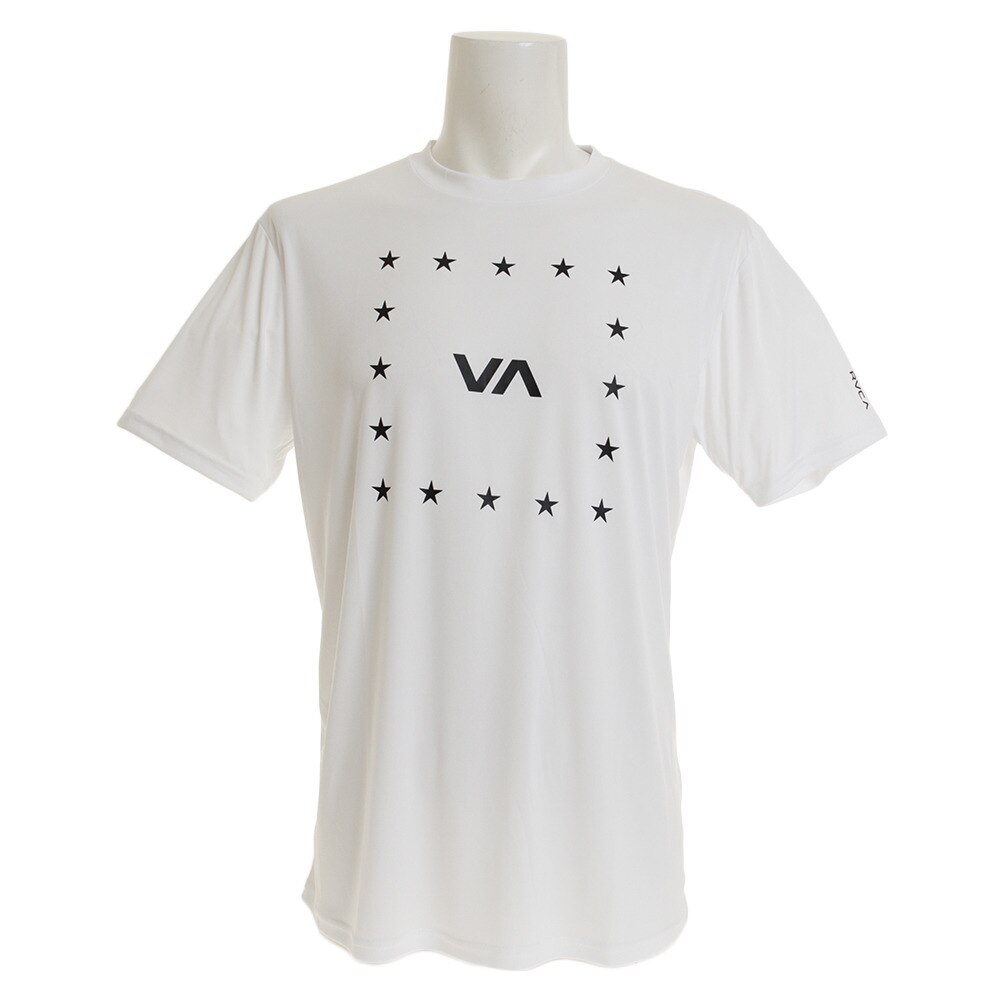 ラッシュガード メンズ Va Corners 半袖シャツ Aj Wht ルーカ スーパースポーツゼビオ
