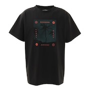 ビラボン（BILLABONG）（メンズ）SOFTTY ラッシュガード 半袖Tシャツ BB011866 BLK ブラック 水陸両用 UVカット 紫外線対策 吸汗 速乾