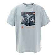 ビラボン（BILLABONG）（メンズ）SOFTTY ラッシュガード 半袖Tシャツ BB011866 SBL ブルー 水陸両用 UVカット 紫外線対策 吸汗 速乾