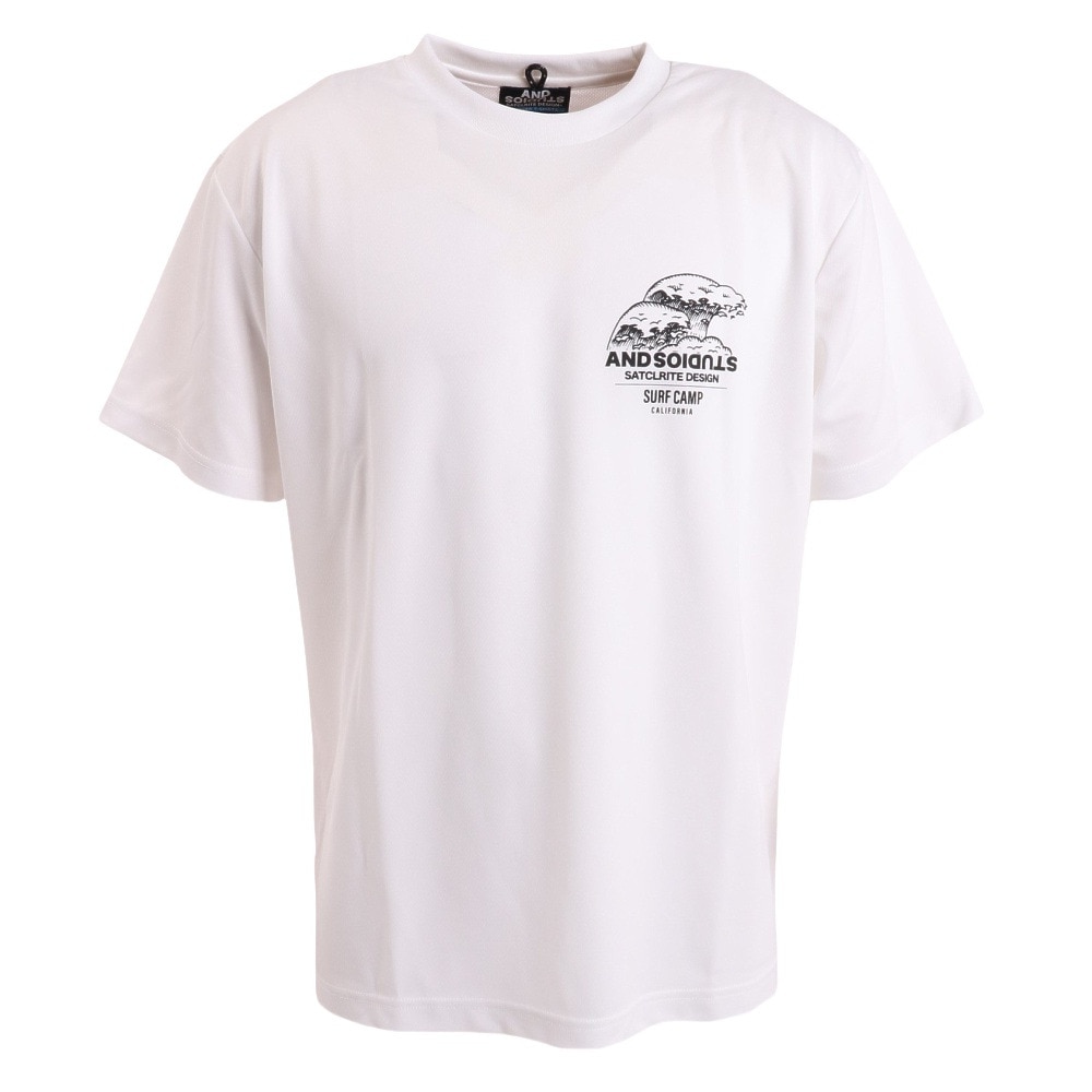 スコープ ドッグ 236（SCOPEDOG236）（メンズ）ラッシュガード BEACH CRUISER 半袖Tシャツ ASBCTS1M-WHT