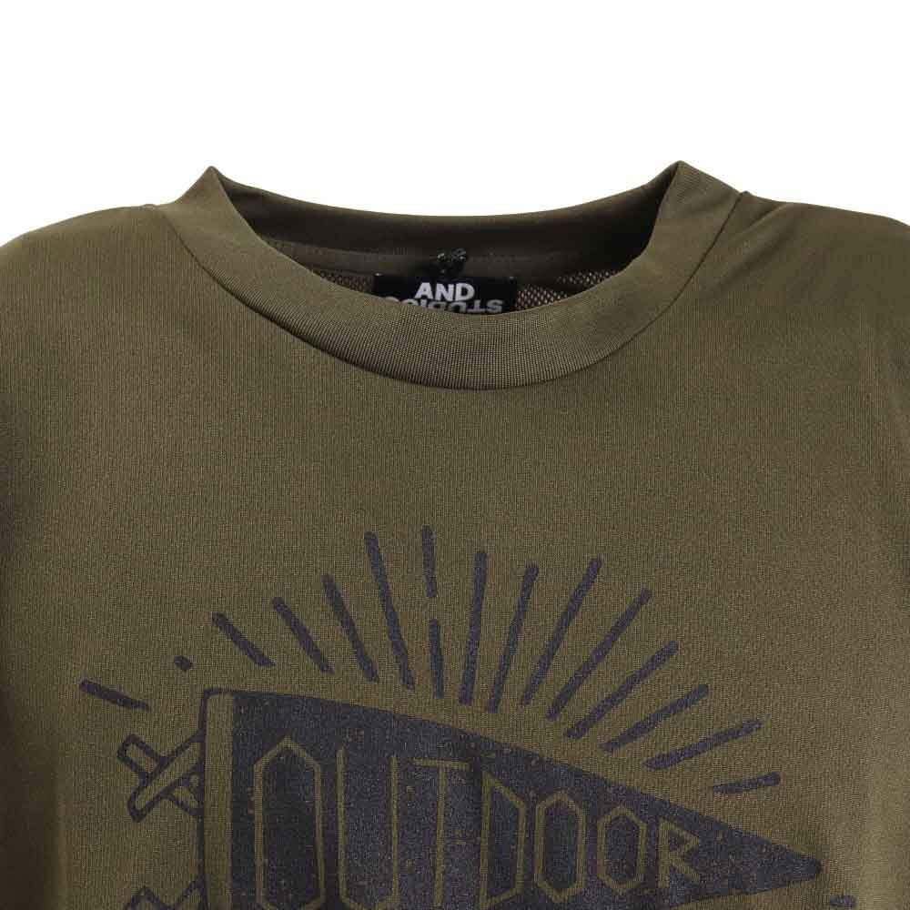 SCOPEDOG236（メンズ）ラッシュガード OUT CRUISER 半袖Tシャツ ASOCTFM-AGR