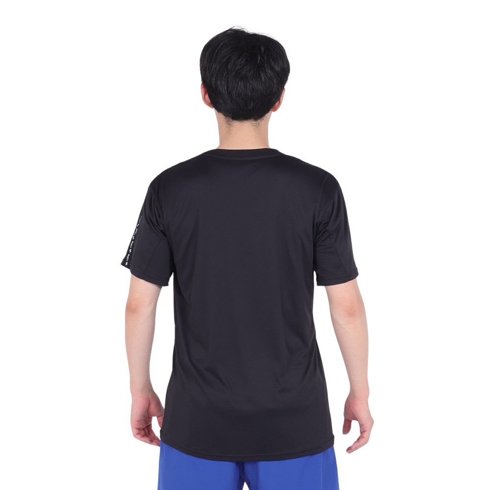 ルーカ（RVCA）（メンズ）ラッシュガード 半袖 Tシャツ 吸汗速乾 UVカット UPF50+ 紫外線対策 アウトドア スポーツ VENT TAPE BD041814 BLK