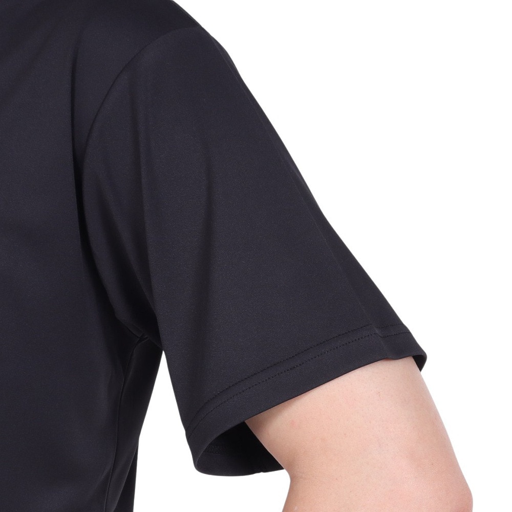 ルーカ（RVCA）（メンズ）ラッシュガード 半袖 Tシャツ 吸汗速乾 UVカット UPF50+ 紫外線対策 アウトドア スポーツ ISLAND RADIO ST BD041815 BLK
