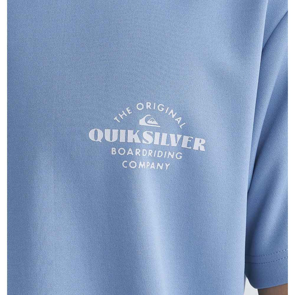 クイックシルバー（Quiksilver）（メンズ）ラッシュガード 半袖 Tシャツ UVカット TRADE SMITH SS 24SP QLY241003 BLU