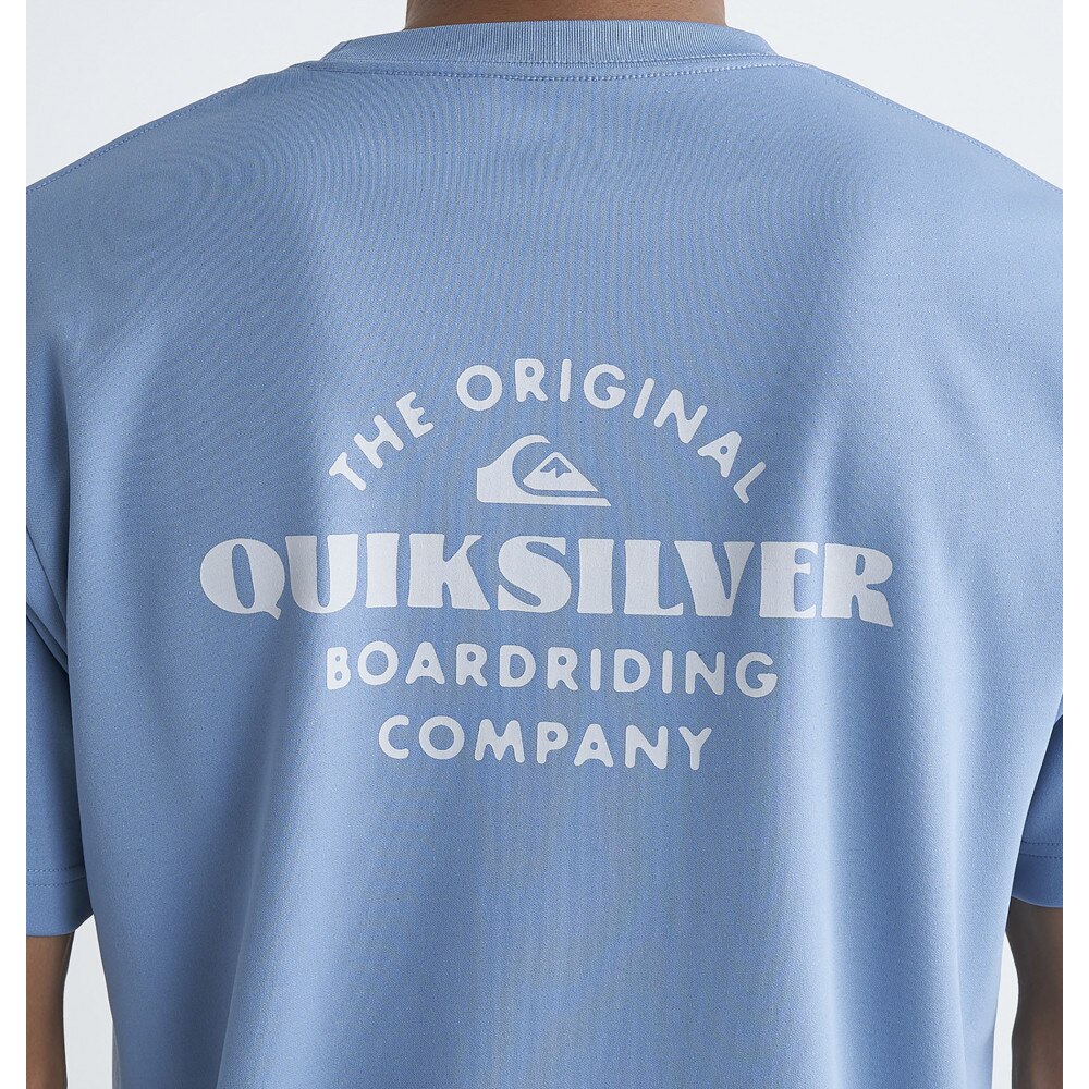 クイックシルバー（Quiksilver）（メンズ）ラッシュガード 半袖 Tシャツ UVカット TRADE SMITH SS 24SP QLY241003 BLU