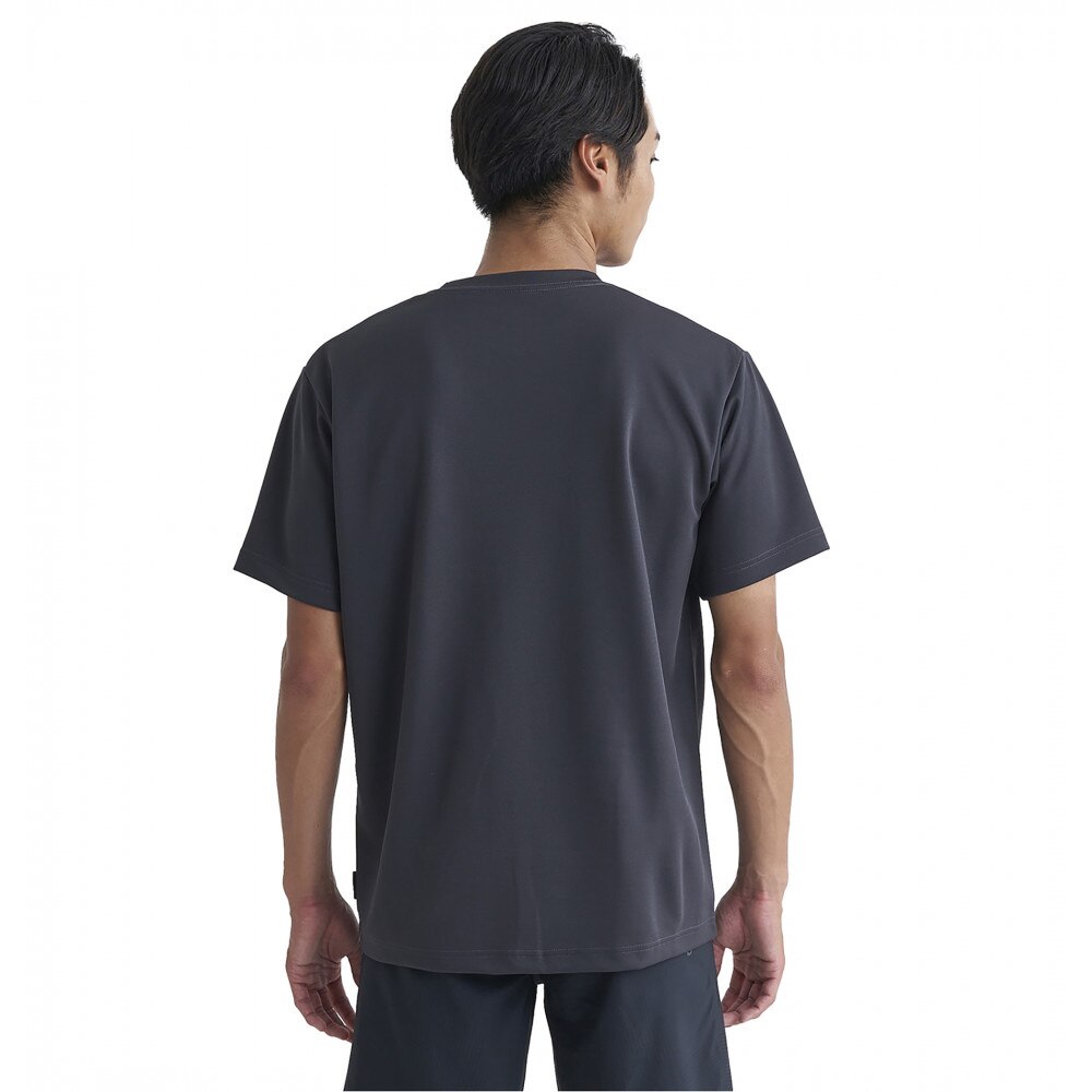 クイックシルバー（Quiksilver）（メンズ）ラッシュガード 半袖 Tシャツ UVカット COMP LOGO 24SS 24SP QLY241005 CHC