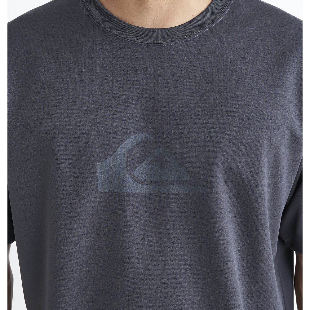 クイックシルバー（Quiksilver）（メンズ）ラッシュガード 半袖 Tシャツ UVカット COMP LOGO 24SS 24SP QLY241005 CHC