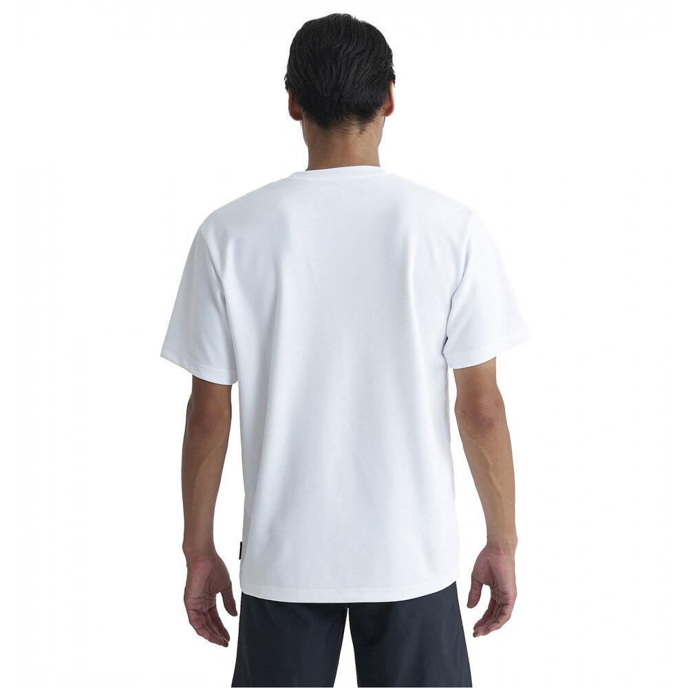 クイックシルバー（Quiksilver）（メンズ）ラッシュガード 半袖 Tシャツ UVカット COMP LOGO 24SS 24SP QLY241005 WHT