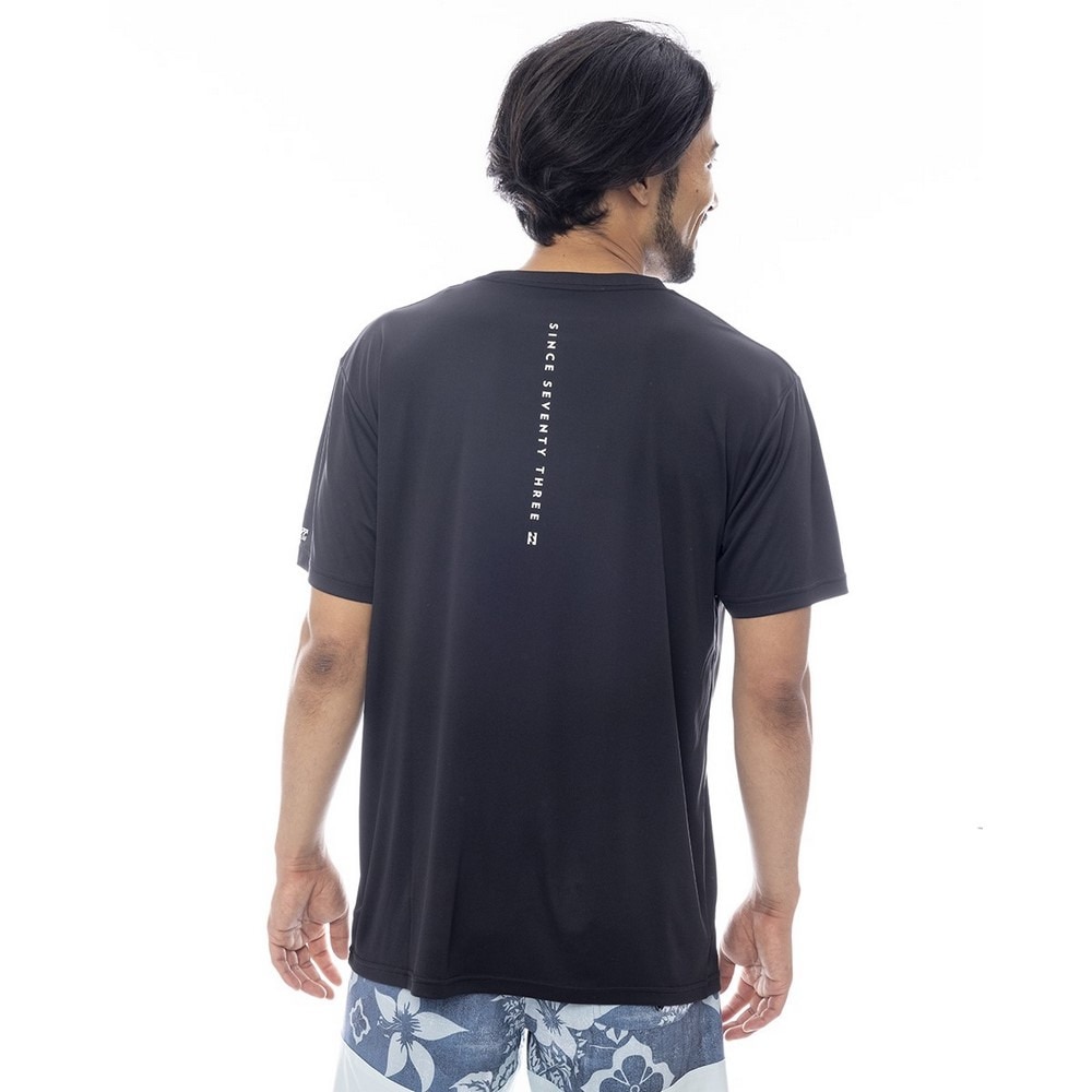 ビラボン（BILLABONG）（メンズ）ラッシュガード 半袖 Tシャツ BF011856 BLK