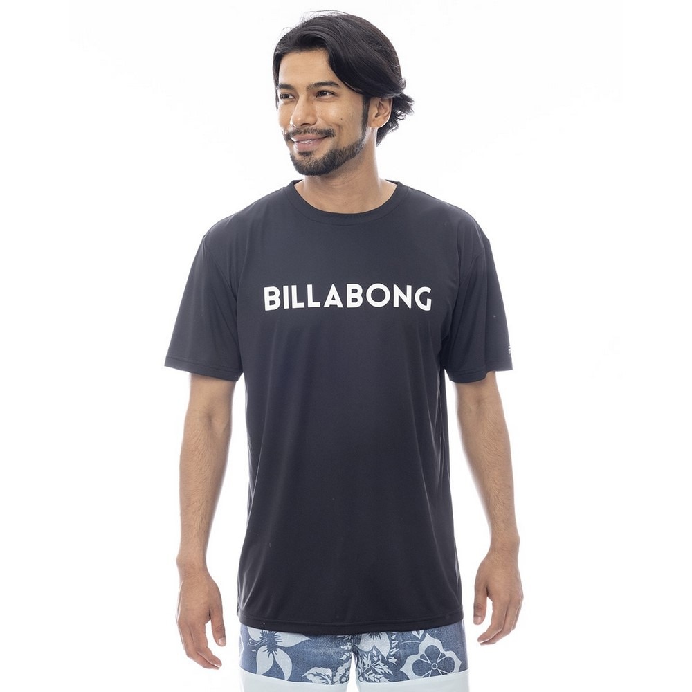ビラボン（BILLABONG）（メンズ）ラッシュガード 半袖 Tシャツ BF011856 BLK