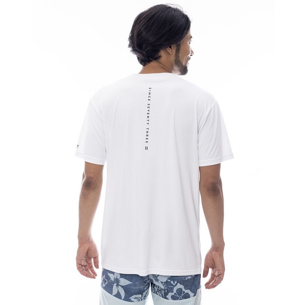 ビラボン（BILLABONG）（メンズ）ラッシュガード 半袖 Tシャツ BF011856 WHT