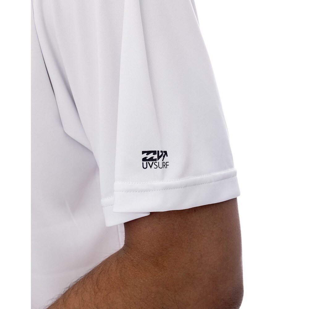 ビラボン（BILLABONG）（メンズ）ラッシュガード 半袖 Tシャツ BF011856 WHT