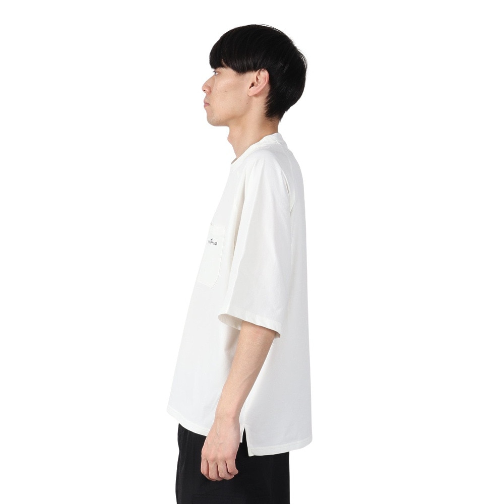 アクア（AQA）（メンズ）ラッシュガード 半袖 遮熱ラッシュ Tシャツ Lサイズ KW-4658 OF L