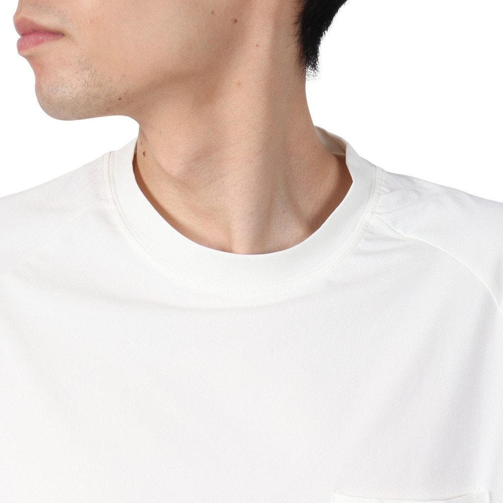 アクア（AQA）（メンズ）ラッシュガード 半袖 遮熱ラッシュ Tシャツ Lサイズ KW-4658 OF L