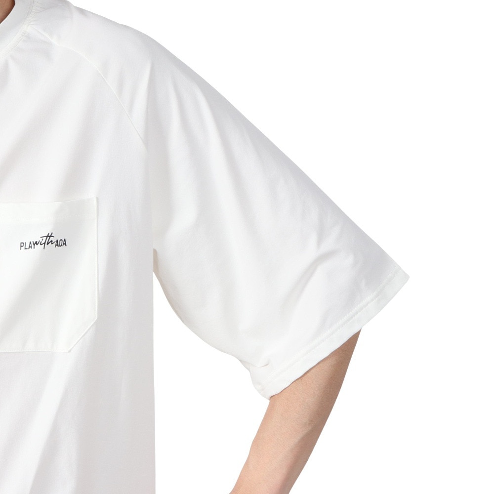 アクア（AQA）（メンズ）ラッシュガード 半袖 遮熱ラッシュ Tシャツ Lサイズ KW-4658 OF L