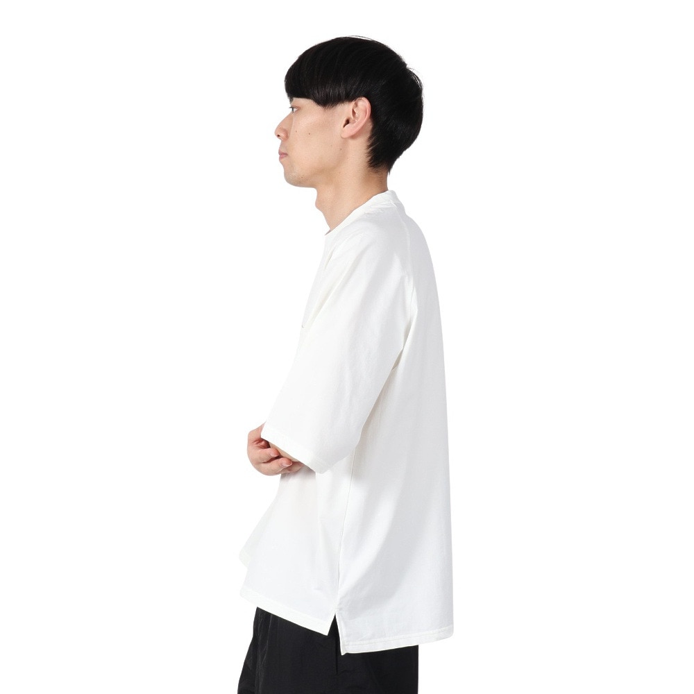 アクア（AQA）（メンズ）ラッシュガード 半袖 遮熱ラッシュ Tシャツ Mサイズ KW-4658 OF M