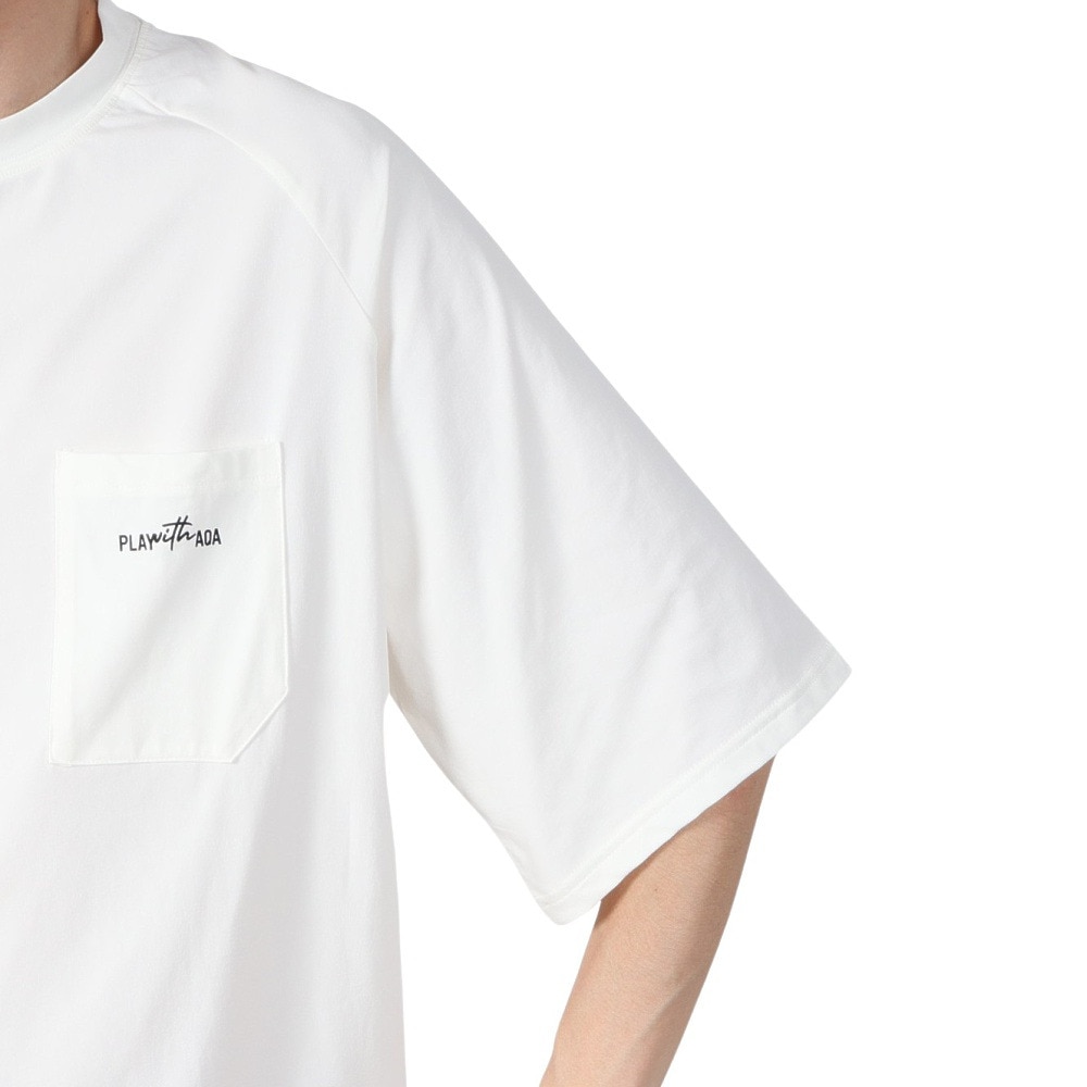 アクア（AQA）（メンズ）ラッシュガード 半袖 遮熱ラッシュ Tシャツ Mサイズ KW-4658 OF M