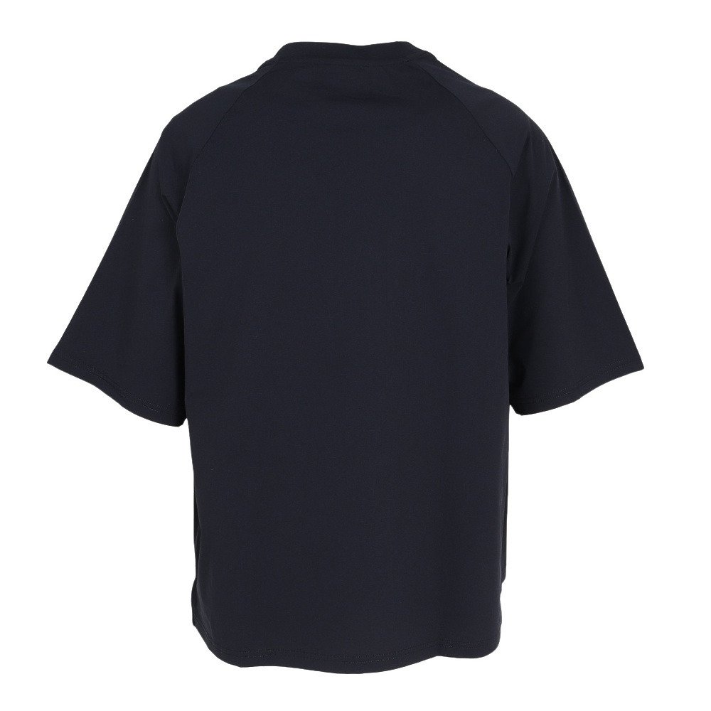 アクア（AQA）（メンズ）ラッシュガード 半袖 遮熱ラッシュ Tシャツ KW-4658 BLK