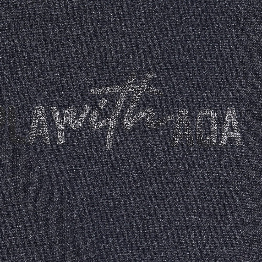 アクア（AQA）（メンズ）ラッシュガード 半袖 遮熱ラッシュ Tシャツ KW-4658 BLK