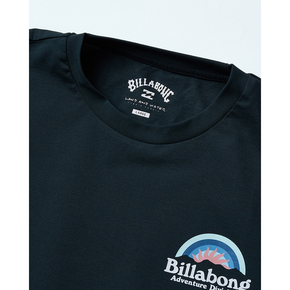 ビラボン（BILLABONG）（メンズ）ラッシュガード 半袖 FIRMA STRETCH Tシャツ BF01A858 BLK