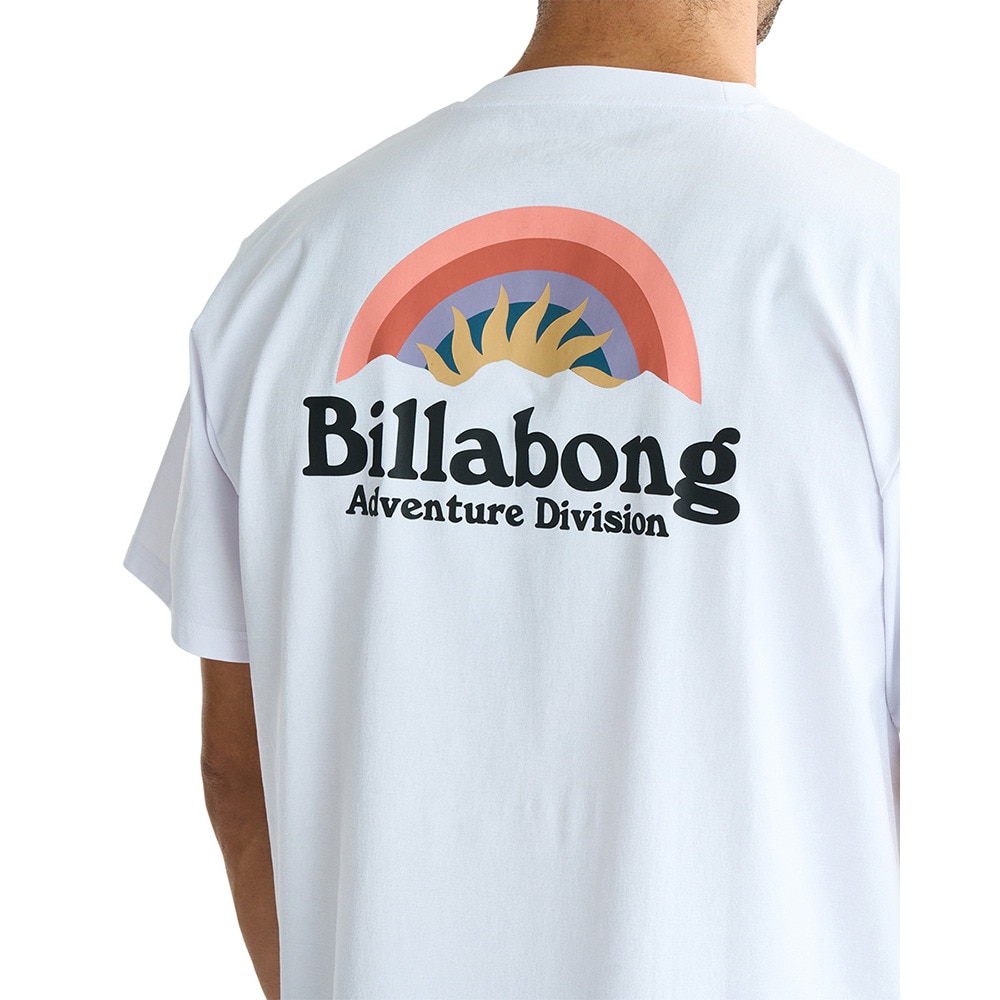 ビラボン（BILLABONG）（メンズ）ラッシュガード 半袖 FIRMA STRETCH Tシャツ BF01A858 WHT