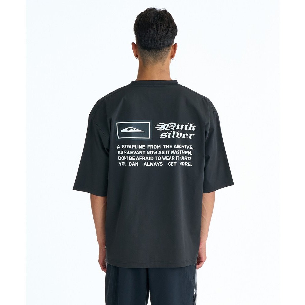 クイックシルバー（Quiksilver）（メンズ）ラッシュガード MERCURY BOX 半袖 サーフTシャツ 速乾 26SPQLY261016BLK