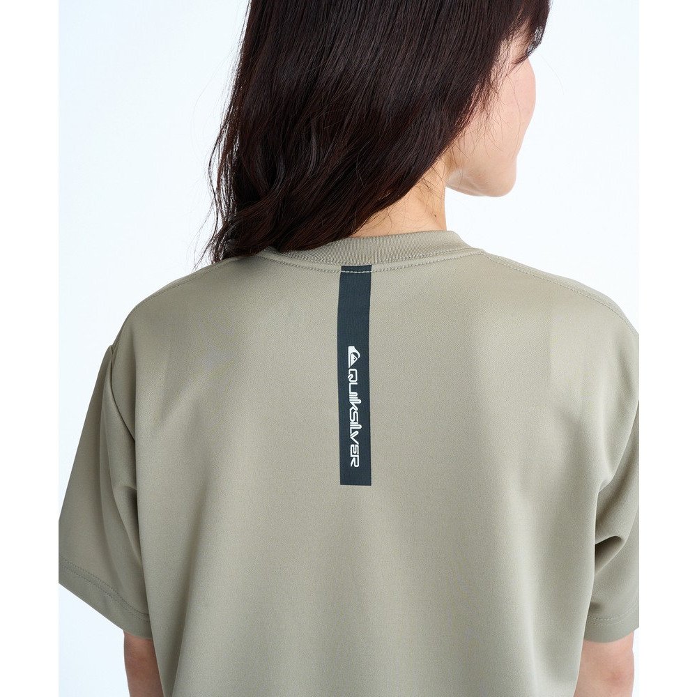クイックシルバー（Quiksilver）（メンズ、レディース）COMP LOGO 半袖 ラッシュガード サーフTシャツ 速乾 26SPQLY261017KHA