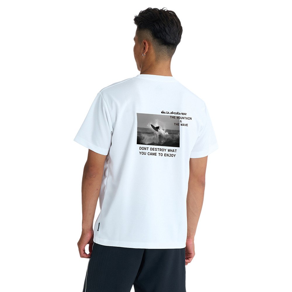 Special 80s QUIK SILVER クイックシルバー　総柄　サーフ クイックシルバー（Quiksilver）（メンズ）ラッシュガード PHOTO 半袖