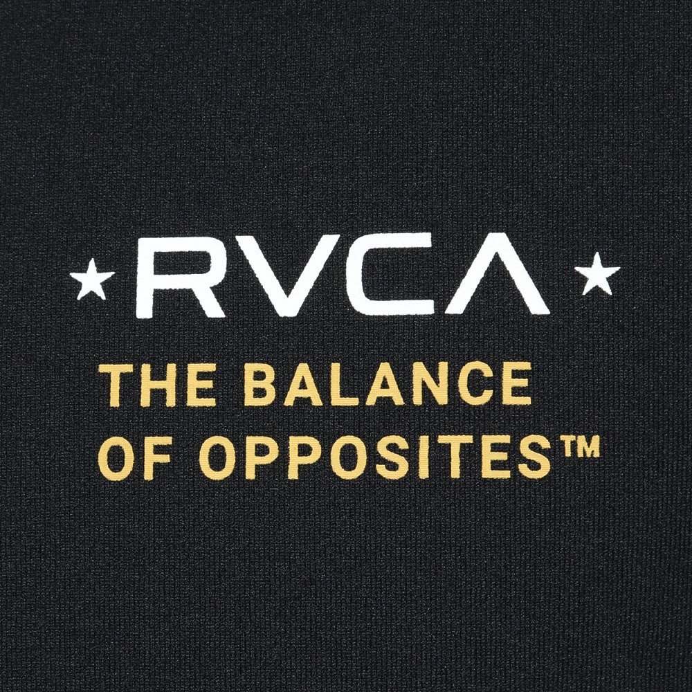 ルーカ（RVCA）（メンズ）ラッシュガード ADD BOX SFST サーフ 半袖Tシャツ BG041859 BLK