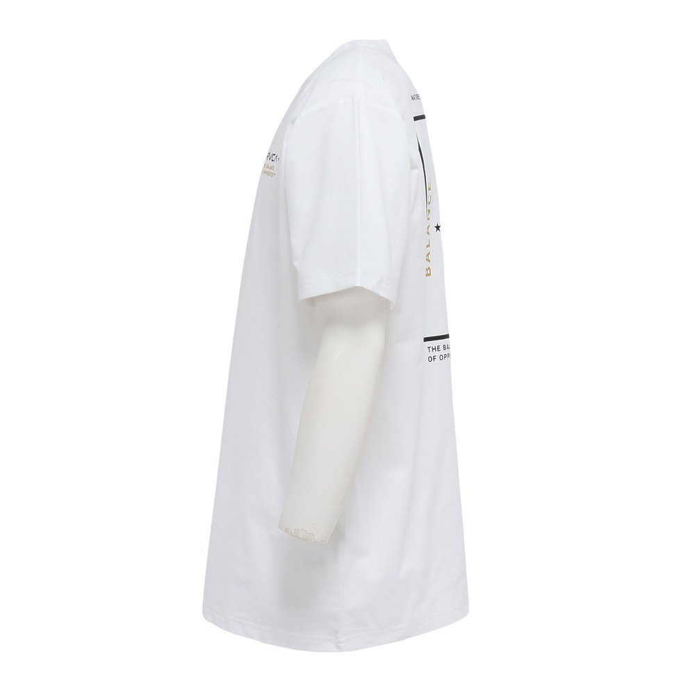 ルーカ（RVCA）（メンズ）ラッシュガード ADD BOX SFST サーフ 半袖Tシャツ BG041859 WHT