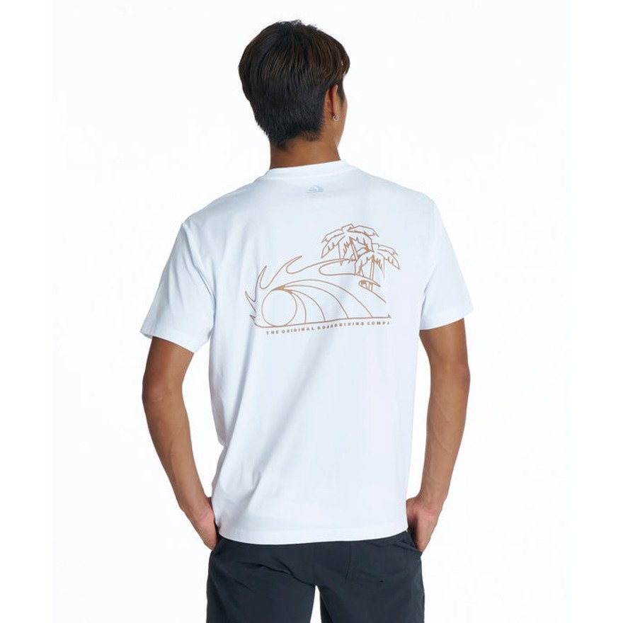クイックシルバー（Quiksilver）（メンズ）ラッシュガード 半袖Tシャツ