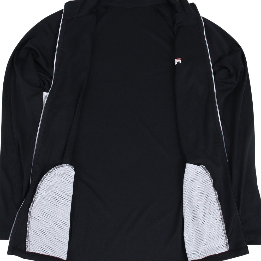 フィラ（FILA）（メンズ）ラッシュガード 長袖 フードなし UVカット UPF50+ サイド切替UVウェア 426-288-0BK