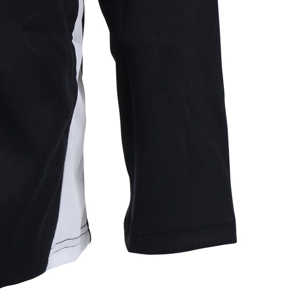 フィラ（FILA）（メンズ）ラッシュガード 長袖 フードなし UVカット UPF50+ サイド切替UVウェア 426-288-0BK