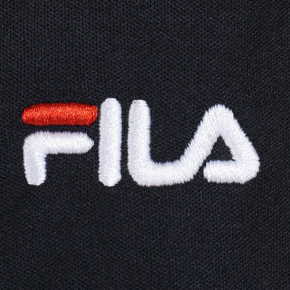 フィラ（FILA）（メンズ）ラッシュガード 長袖 フードなし UVカット UPF50+ サイド切替UVウェア 426-288-0BK