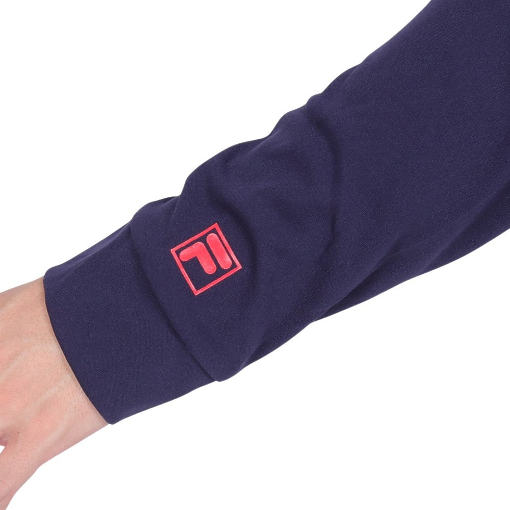 フィラ（FILA）（メンズ）FILAスタンドネックUVウェアー 428-286NV ラッシュガード 長袖